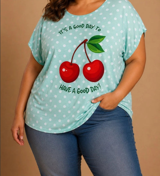 Top à pois ( en pré commande)