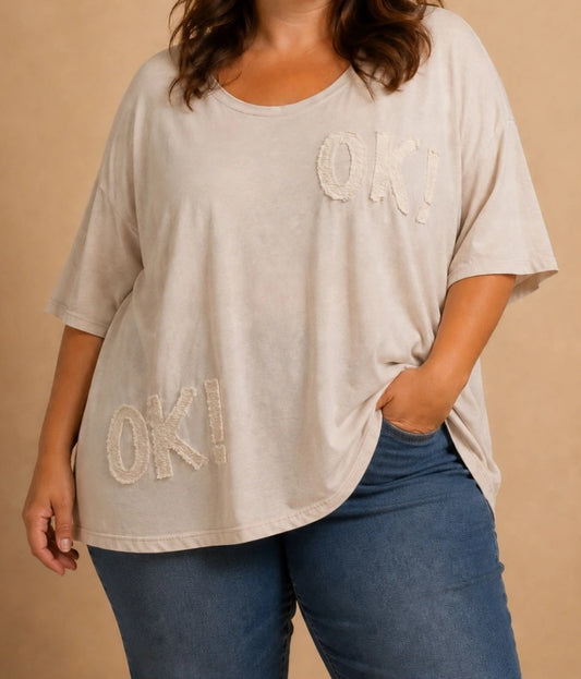 Tee-shirt shirt OK ( En pré commande)