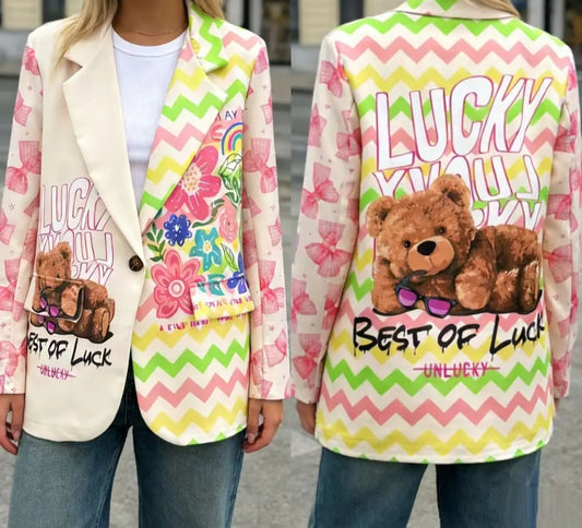 Veste/blazer nounours