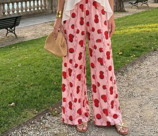pantalon imprimé Joy