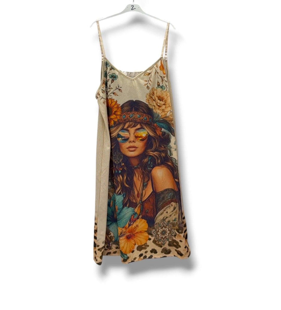 Robes imprimées bretelles ( en pré commande)