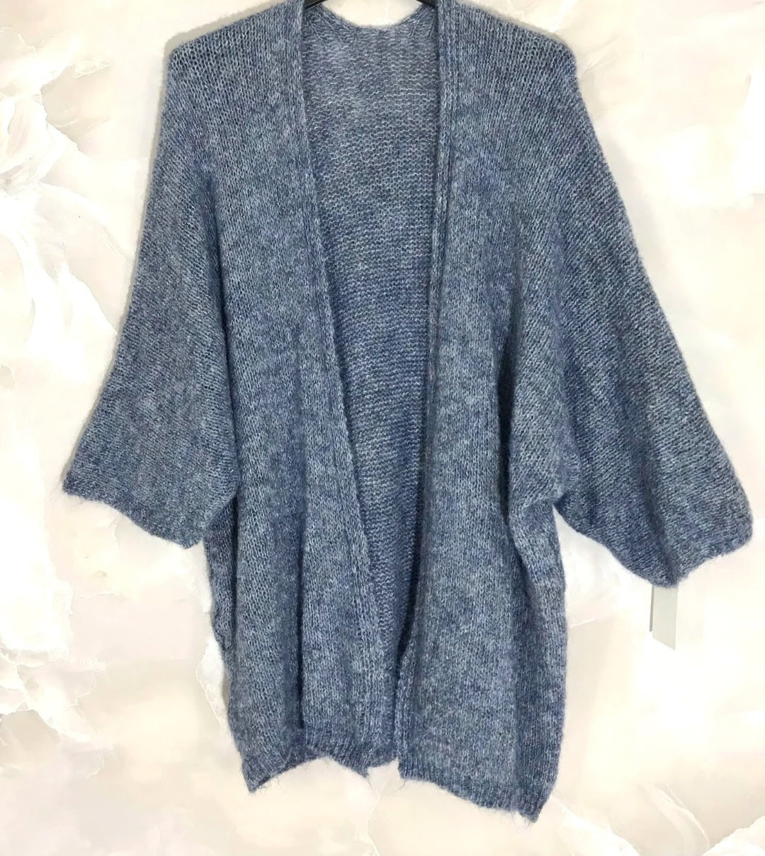 Gilet ouvert duveteux  ( en pré commande)