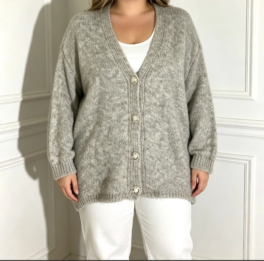 Gilet boutonné Claire ( en pré commande)