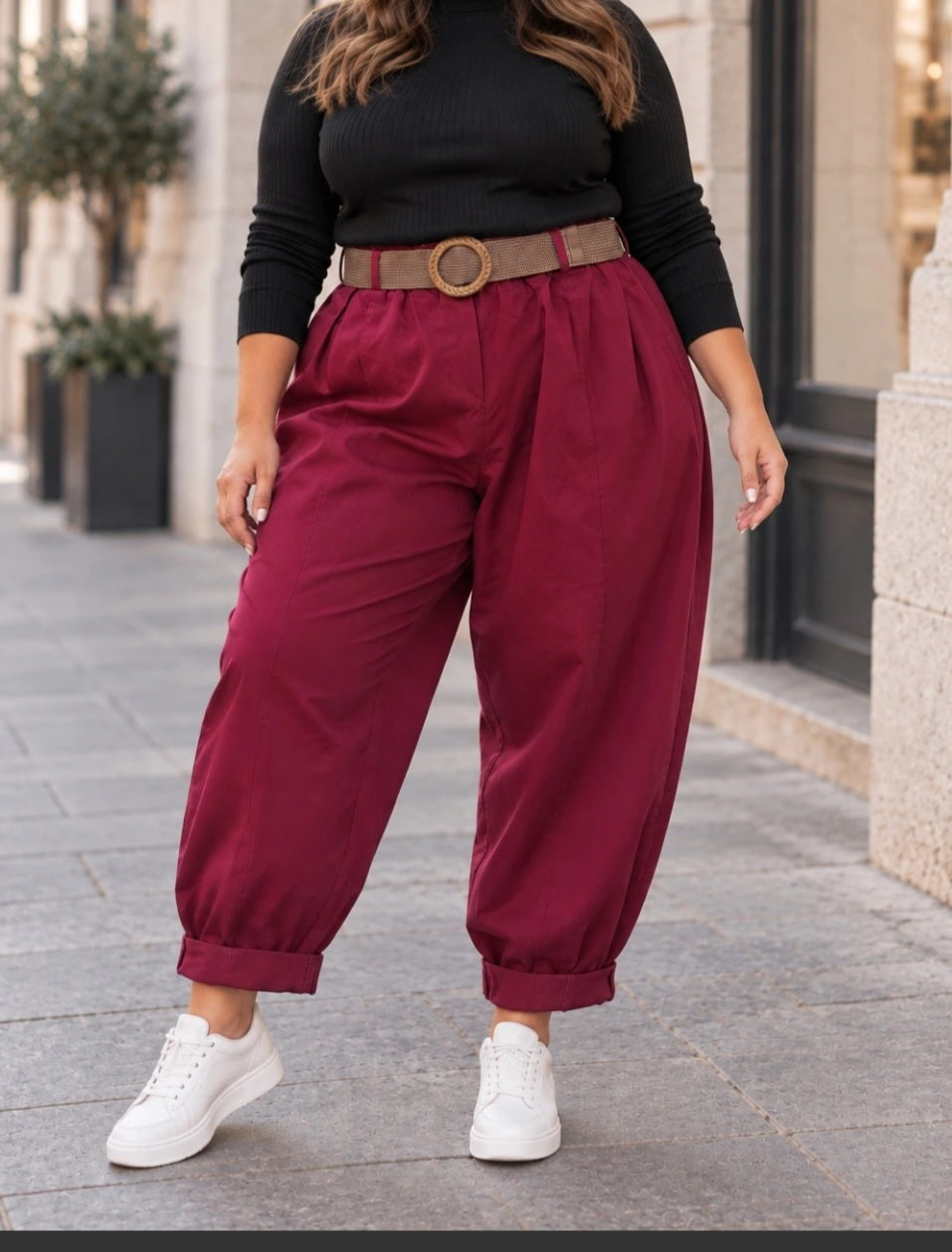 PANTALON COUPE BALLON Sandrine