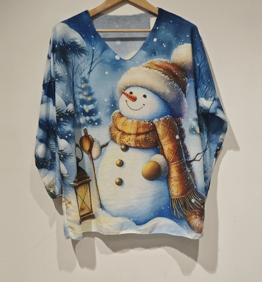 Pull Bonhomme de Neige ( en pré commande)