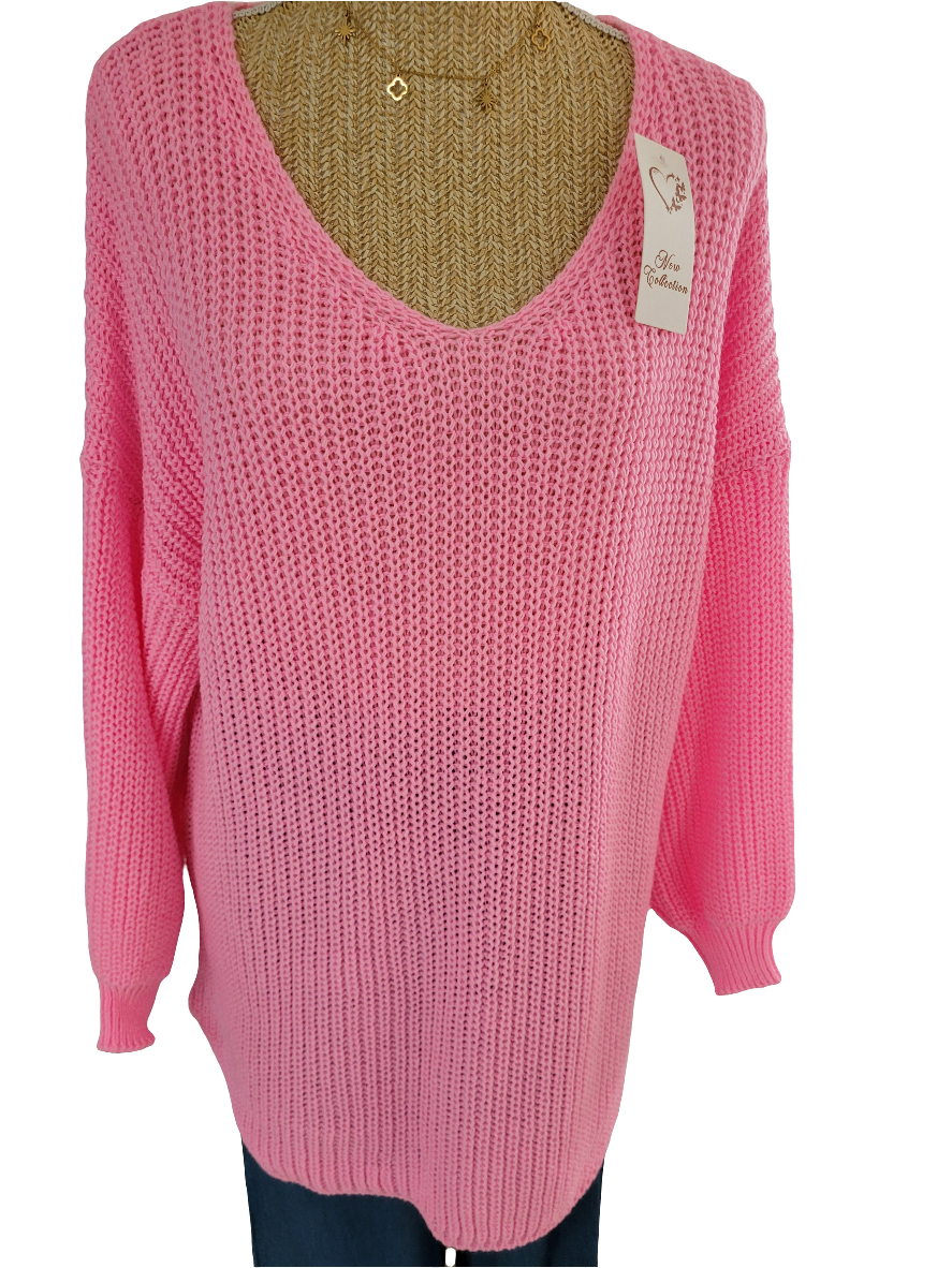 Pull col V Lorelaïe