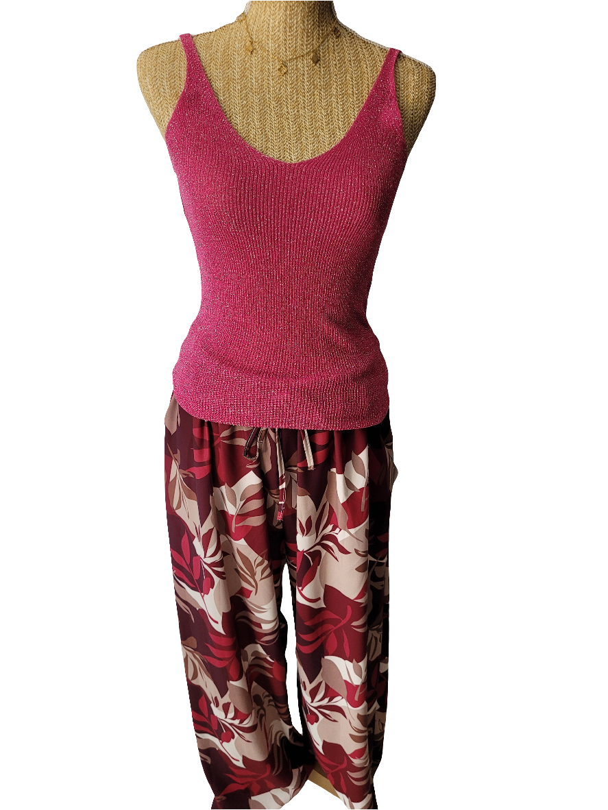 Débardeurs Lurex pailletés Maelys