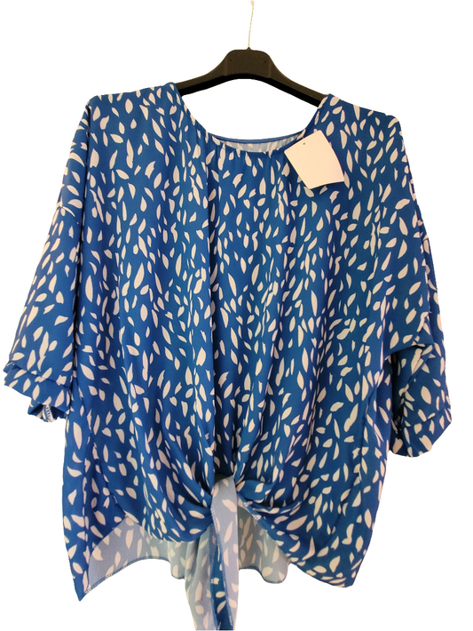 Blouse imprimée Marlène