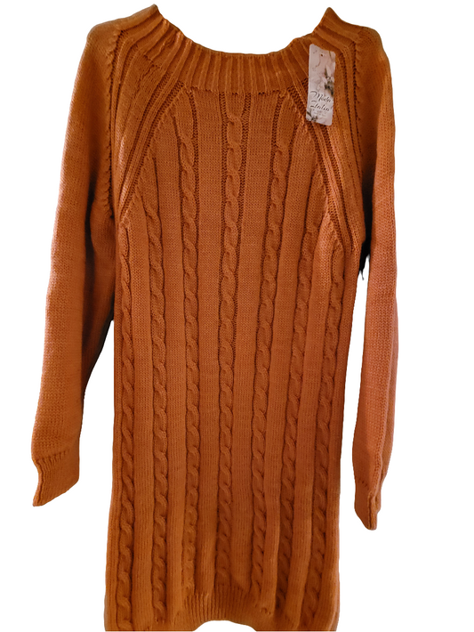 Robe longue pull Julia