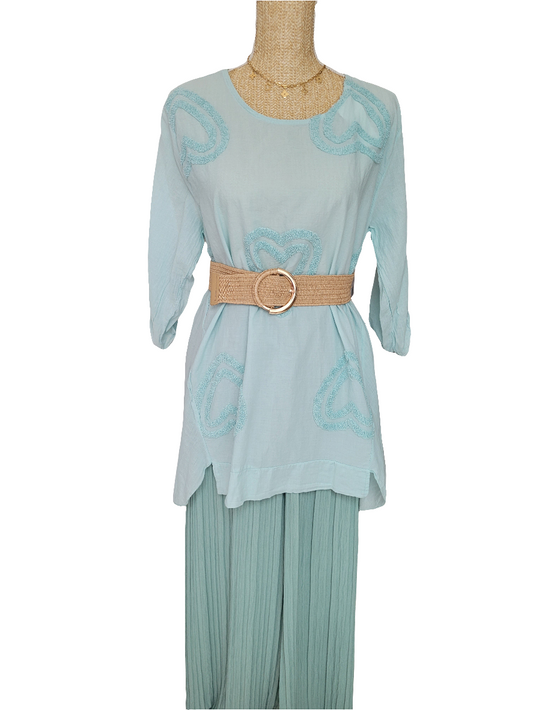 Blouse coeurs