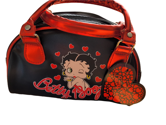 Trousse betty boop avec parfum et brosse à cheveux