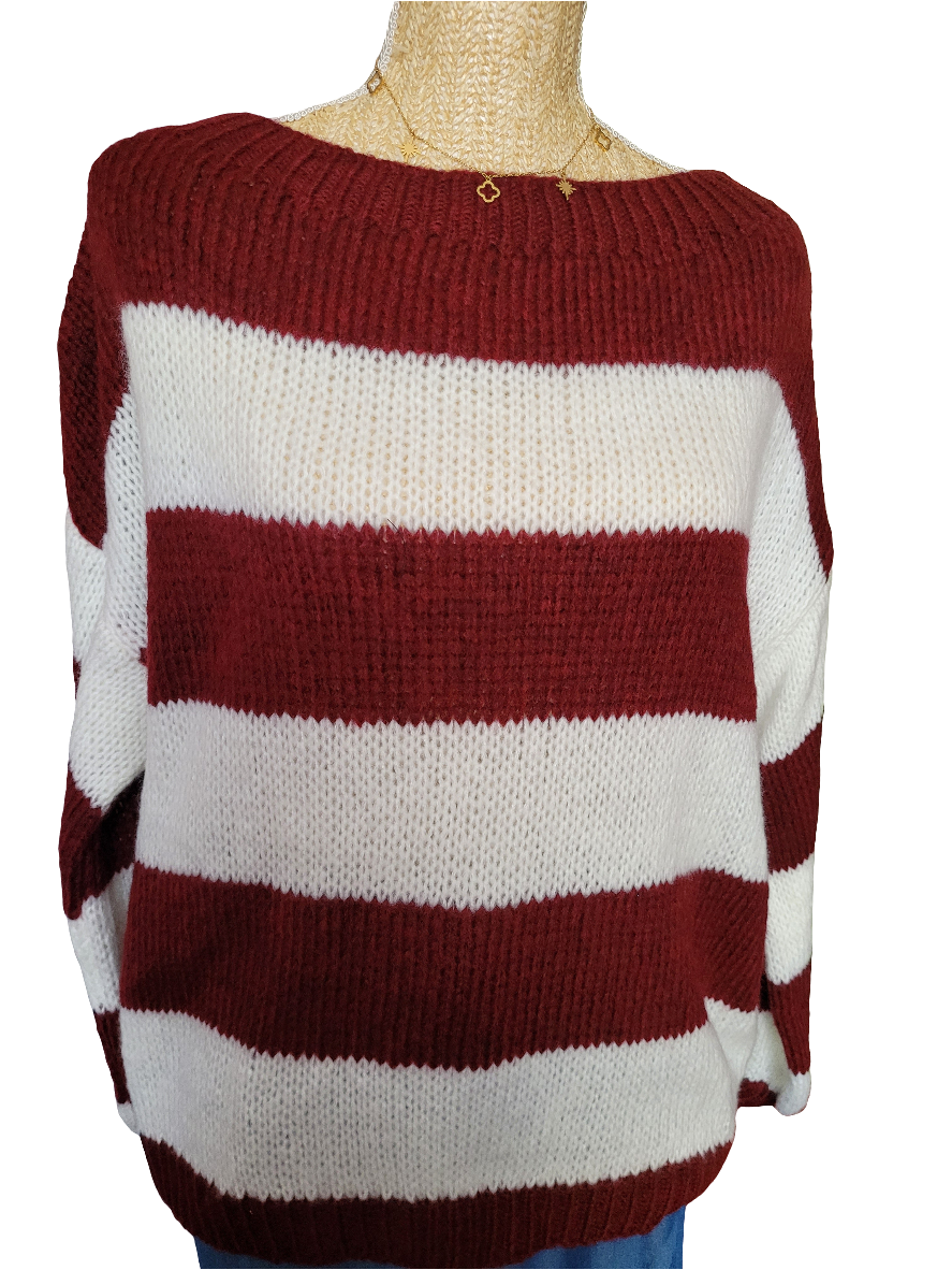 Pull rayé Amandine