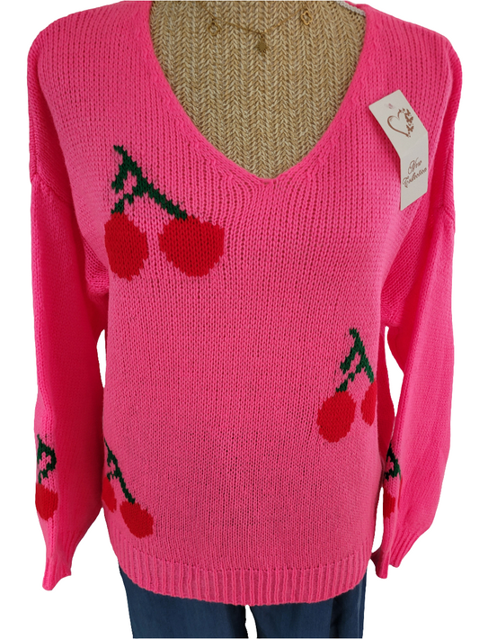 Pull cerise Payton