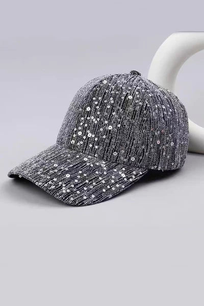 Casquette à sequins