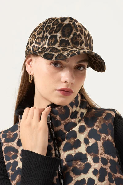 Casquette léopard