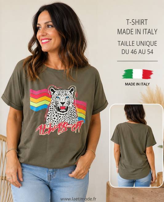 Tee-shirt léopard 🐆