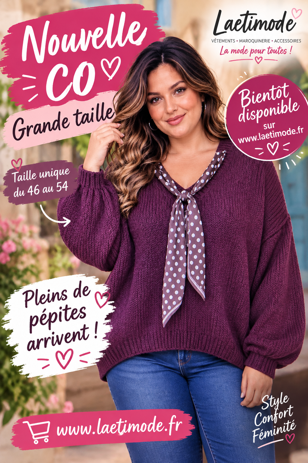 PULL AVEC FOULARD