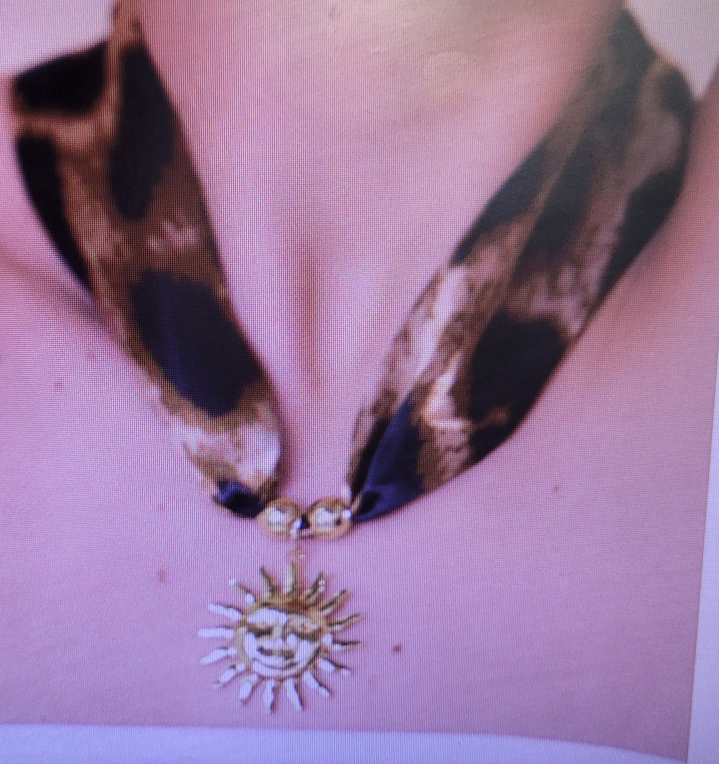 Collier léopard 🐆 soleil