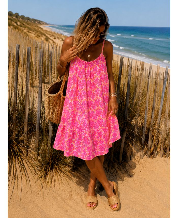 Robe gaze de coton Debby