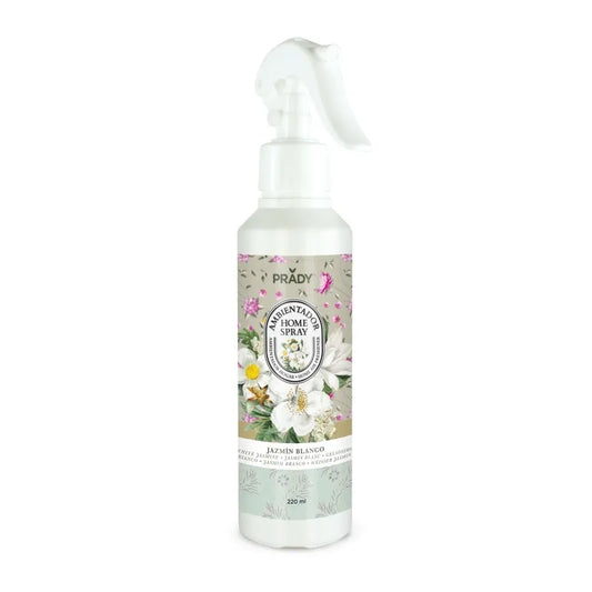 SPRAY D'AMBIANCE MAISON TISSU ET VOITURE PRADY JASMIN BLANC 220ML